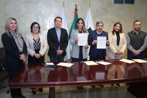 Firman convenio de colaboración Congreso del Estado y Secretaría de Gobierno