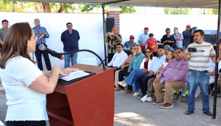 Inicia Ayuntamiento de Guaymas obra de pavimentación en bulevar Bacatete.