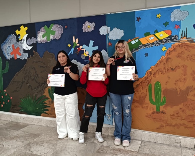 Ganan alumnas de Cobach Sonora medalla de bronce en Olimpiada Mexicana de Matemáticas